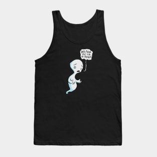 Lonely ghost Tank Top